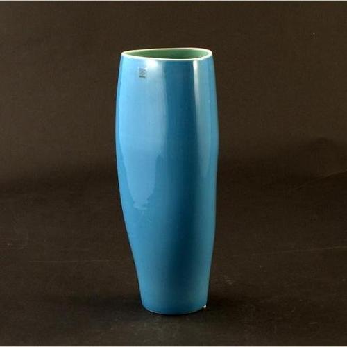 Amicasa Vaso Ceramica (35cm) TRIG Blu 2338-1842