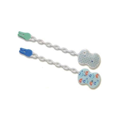 Chicco Porta succhietto clip con catenella Azzurro 04083