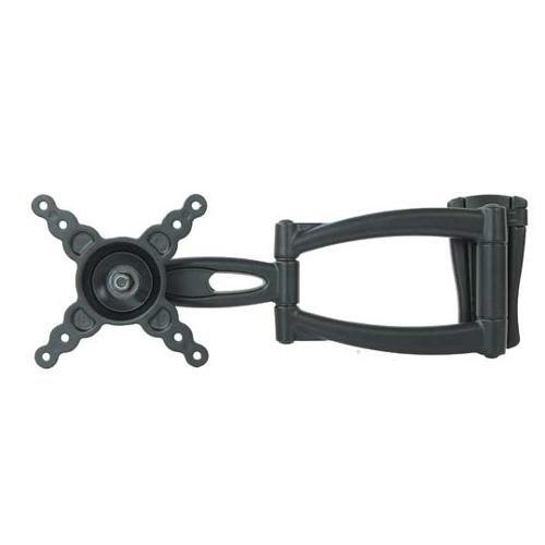 Ciatti Supporto monitor TV parete ( 26 Kg ) VESA 100 x 100 A Tre Snodi Inclinabile Black ELTRIS100