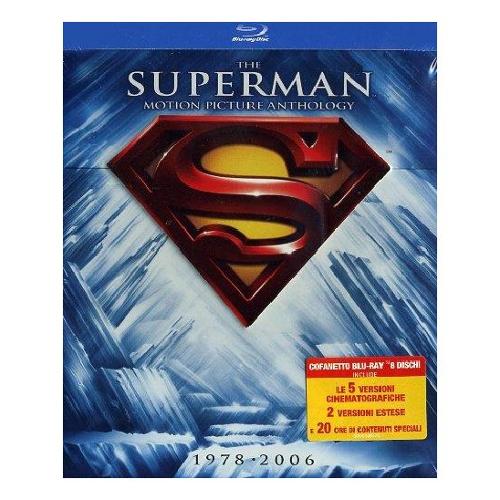 Warner Entertainment Blu Ray Superman Motion Picture Anthology 1978 2006 (8 Blu Ray) - Richard Donner, Sidney J. Furie, Richard Lester, Lee Sholem, Bryan Singer 30312