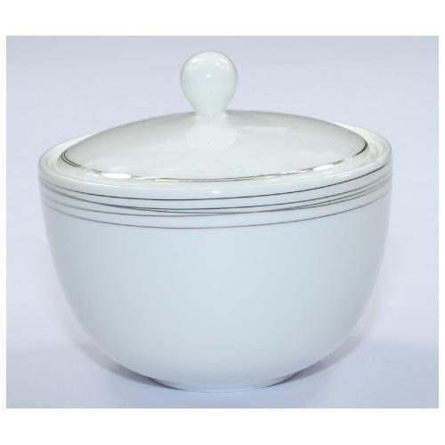 Livellara Zuccheriera Bone China MILANO LIGHT Fili intrecciati argento A3301438