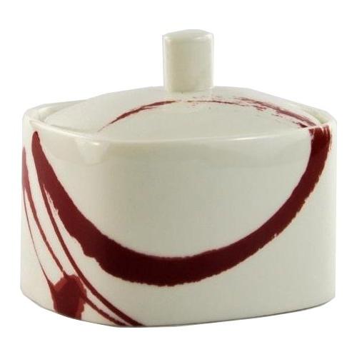 Livellara Zuccheriera Bone China PAINTING RED Rosso A0410738