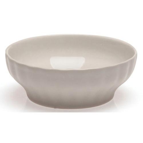 Saturnia Insalatiera Porcellana (23cm) costolata NAPOLI Bianco