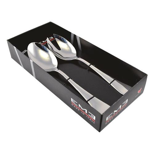 Eme Set posate insalata 2 pz Inox (23,5cm) ELITE Cromo lucido C03EL 10