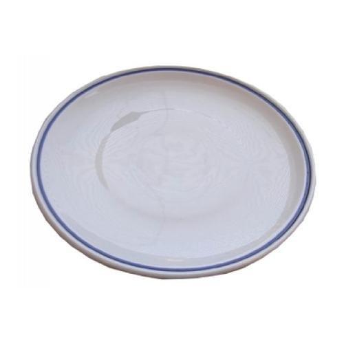 Tognana Piatto piano Porcellana (28cm) AZETA Bianco fascia blu AZ022287420