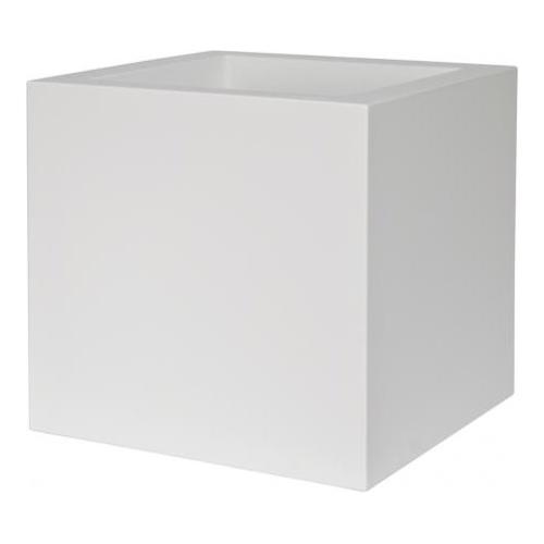Euro 3 Plast Vaso piante quadro KUBE bianco (50x50x51 cm) 2515 C2