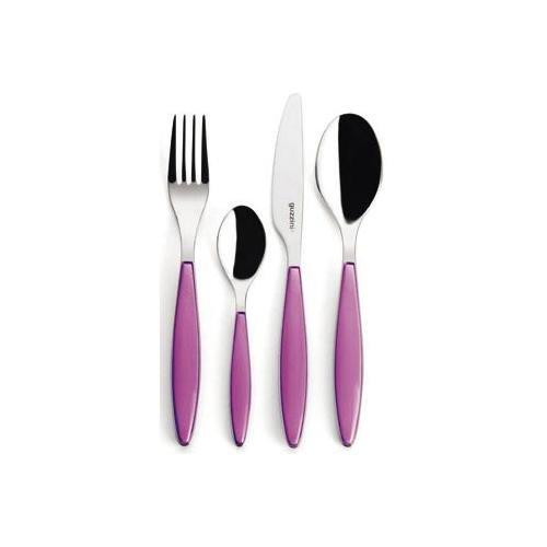 Guzzini Set posate tavola 24 pz Inox FEELING Glicine 2300 00 01