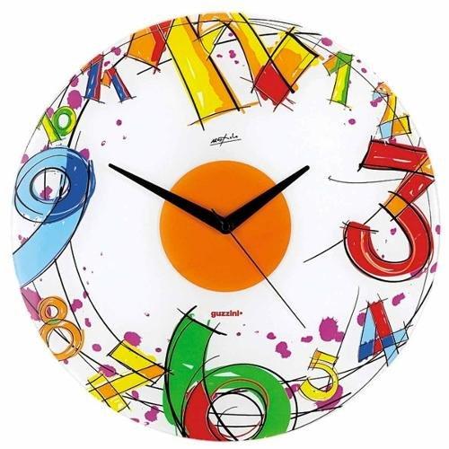 Guzzini Orologio da parete (45x38cm) NUMBER Multicolor 27270052