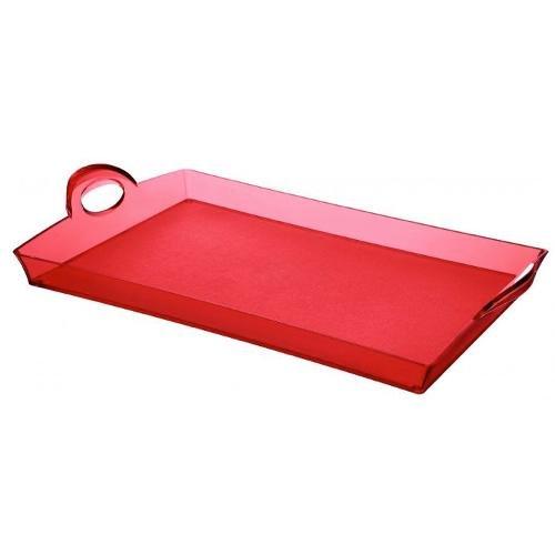 Guzzini Vassoio Plastica San (33,5x54cm) HAPPY HOUR Rosso 21280165