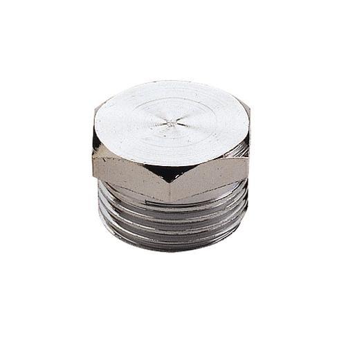Idro Bric Tappo idraulico cromo attacco filettato 1/2"M N0337B