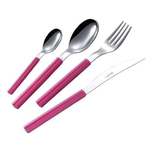 Eme Set posate tavola 24 pz Inox You&Me SKY Fucsia YM24SK 239