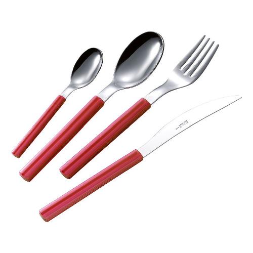 Eme Set posate tavola 24 pz Inox You&Me SKY Rosso YM24SK 88