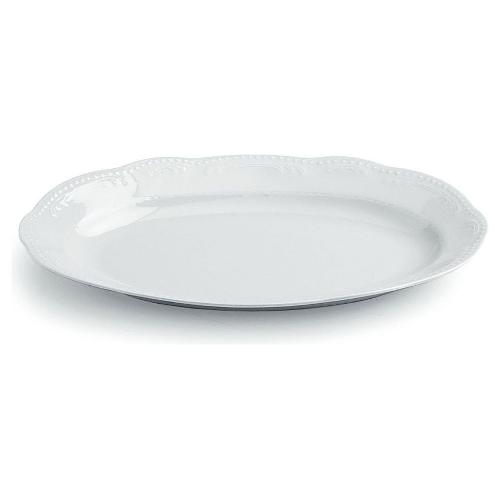 Tognana Piatto portata Porcellana (31x21cm) ovale VECCHIO WIENNA Bianco VW020300000