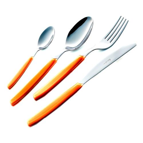 Eme Set posate tavola 24 pz Inox CROMO Cromo lucido P13BCM 1235