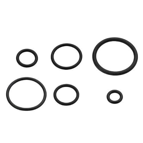 Guarnizioni idrauliche ad anello da 11 a 17 mm assortito Nero