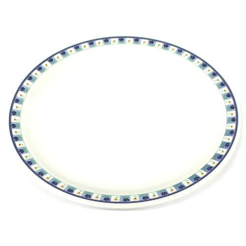 Saturnia Piatto piano Porcellana (27cm) VENEZIA Bianco e Blu