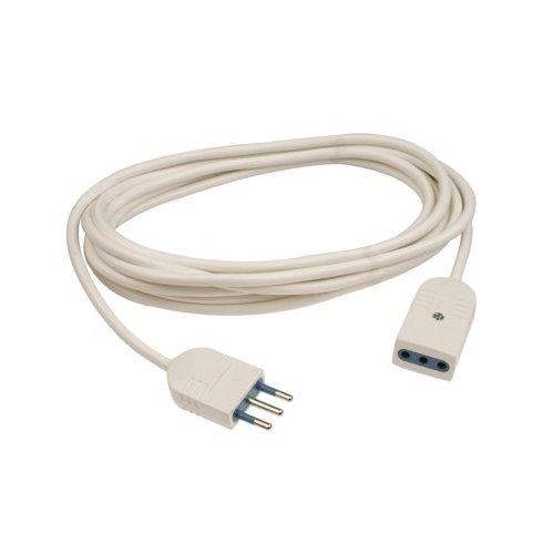 Poly Pool Prolunga elettrica bianco H05VV-F 3x0,75 mmq (300 cm) PP0381