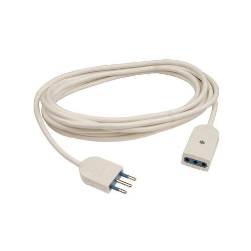 Poly Pool Prolunga elettrica bianco H05VV-F 3x0,75 mmq (500 cm) PP0382