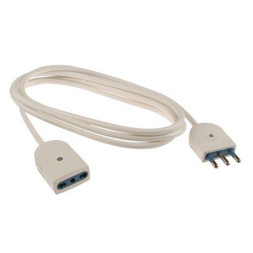 Poly Pool Prolunga elettrica bianco H05VV-F 3x1 mmq (500 cm) PP0385