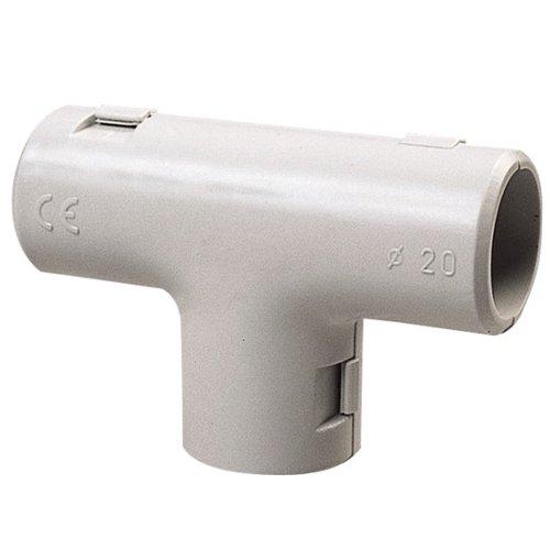 Poly Pool Giunti A T Grigio per canaline elettriche (2 cm) PP0261