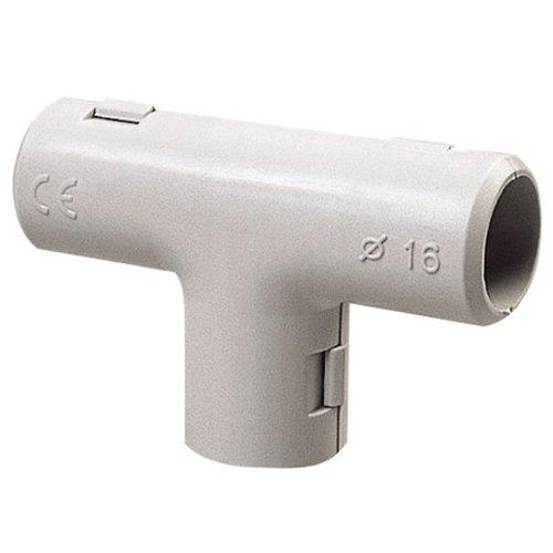 Poly Pool Giunti A T Grigio per canaline elettriche (1,6 cm) PP0260