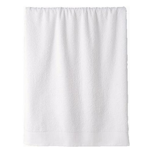 Happidea Telo bagno TINTA UNITA (150x100cm) Spugna IM100 Bianco