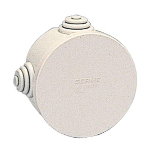 Poly Pool Scatola derivazione Da Parete IP55 Grigio PP0270 (8x4 cm)