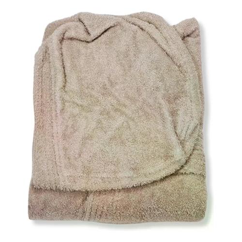 Happidea Accappatoio con cappuccio (XL) VOGLIA DI COLORE Spugna IM288 Canapa
