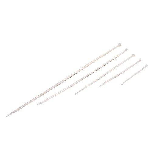 Poly Pool Set fascette cablaggio 20 pz Bianco per serraggio cavi da 3 a 33 mm PP0309
