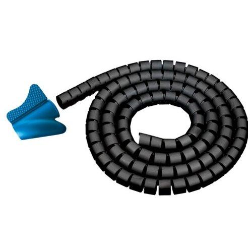 Poly Pool Raccoglicavo Guaina Spiralina Nero (200x2,5 cm) PP8099 2
