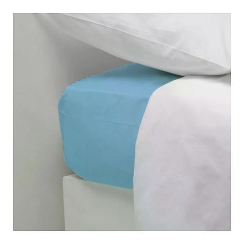 Happidea Lenzuola con angoli una piazza 4 & 4 OTTO 0068 Azzurro