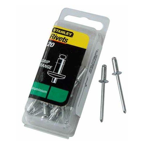 Stanley Set rivetti alluminio D. 4,0 x 6 mm 1PAA54T