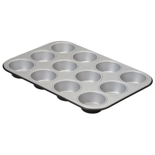 Guardini Stampo Inox antiaderente Muffin 12P (35x27cm) SILVER ELEGANCE Grigio 79912