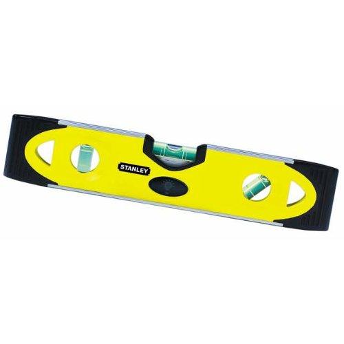 Stanley Livella manuale Torpedo (23 cm) bolla orizzontale, verticale, inclinata 45° 043511