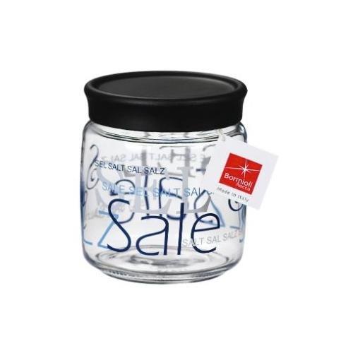 Bormioli Rocco Barattolo vetro (750ml) GIARA Sale Nero