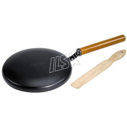 Ilsa Crepiera Antiaderente (20cm) con spatola Nero 0565000