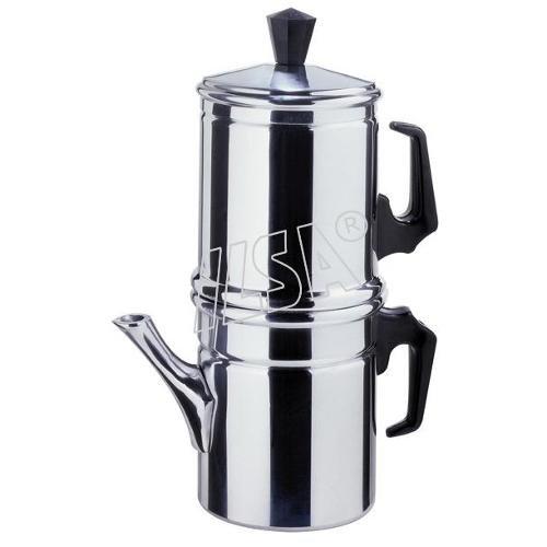 Ilsa Caffettiera Alluminio 3 Tazze NAPOLETANA Cromo lucido 0004003