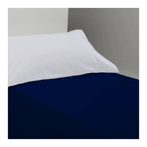 Happidea Lenzuola sopra due piazze 4 & 4 OTTO 0369 Blu