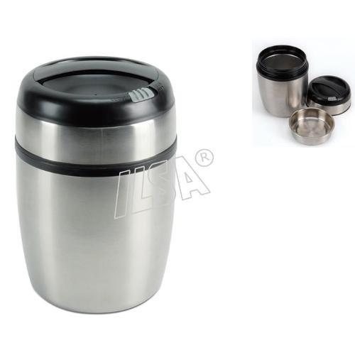Ilsa Thermos (1,5L) Portavivande Doppio Scomparto Inox 1106150