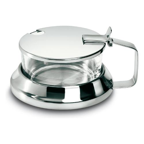 Formaggera Jolly Vetro/Acciaio Inox - Porta Formaggio Con Coltello Integrato 13x12x8 Cm - Foto 11