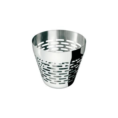 Carlo Giannini Cestino tavola Inox (24x22cm) STEEL Cromo lucido 6814