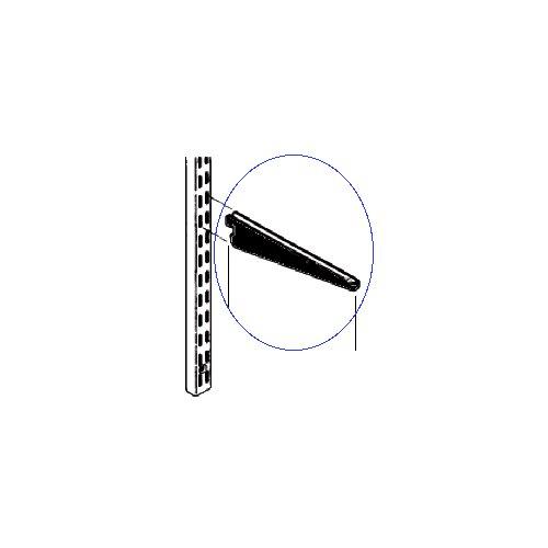 Oreca Reggimensola scaffali modulari SPUR Nero (27 cm) 24083