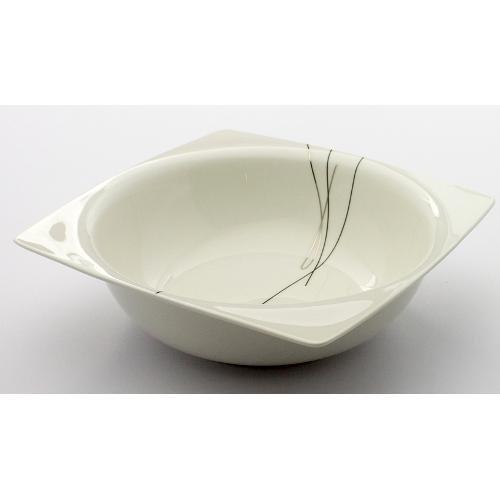 Livellara Coppetta Porcellana BENIGN LITE Nero e Platino A0410575