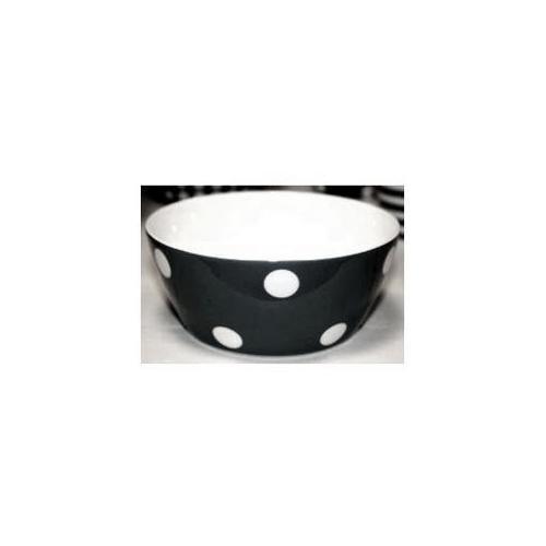 Livellara Scodella Porcellana (13cm) FRESHNESS DOTS Nero A0600260