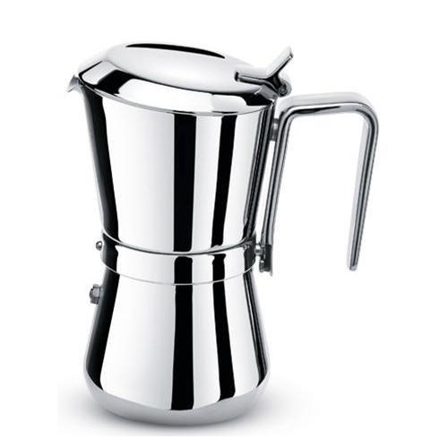 Bialetti 0007282/CN Caffettiera Moka 2 Tazze in Acciaio Inox colore Rame  Venus