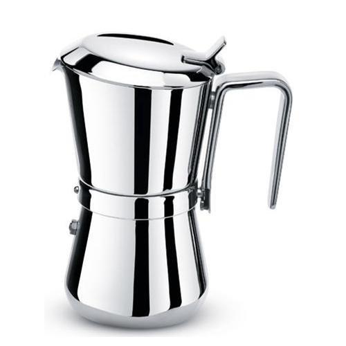 Carlo Giannini Caffettiera Inox 1 Tazza GIANNINA FAMILY Cromo lucido 3001010
