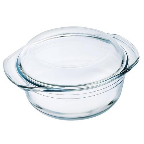 O Cuisine Pirofila Vetro temperato (24x20cm) con coperchio Trasparente 204AC00 1643