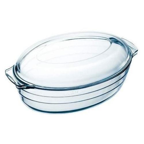 O Cuisine Pirofila Vetro temperato (33x20cm) ovale con coperchio Trasparente 459AC00 1043