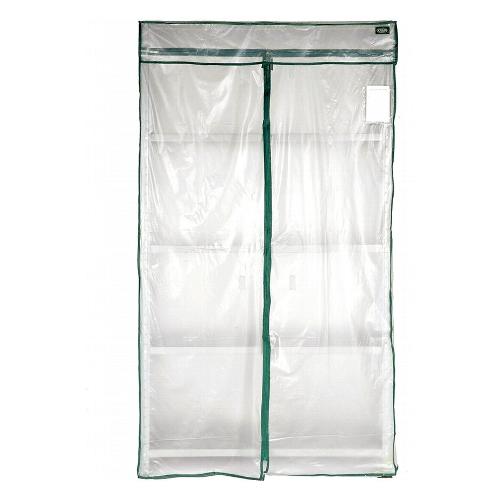 Bizzotto Scaffalature Telo serra Nylon con zip per kit scaffale Trasparente (100x40x188 cm) KIS100