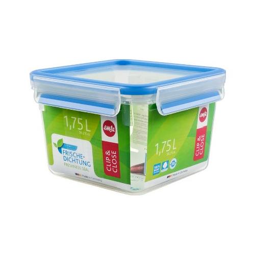 Emsa Contenitore alimenti (1,75Lt) CLIP & CLOSE Azzurro e Trasparente 508537